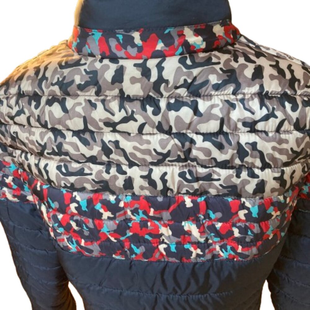 Unknown Source Jacket Puffer Multi Patterned Beau… - image 5